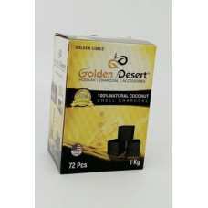 Golden Desert Charcoal Cube 72ct (1kg)